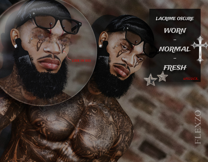 Flexzo exclusive // Lacrime oscure "EVOX"