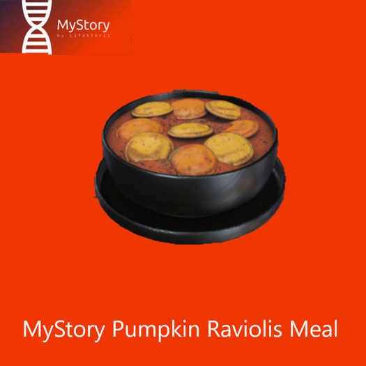 Pumpkin Raviolis Meal - [MyStory]