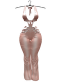 aprelle alessandra jumpsuit blush