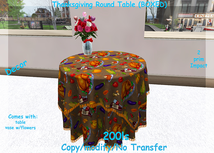 Thanksgiving Round Table (BOXED)
