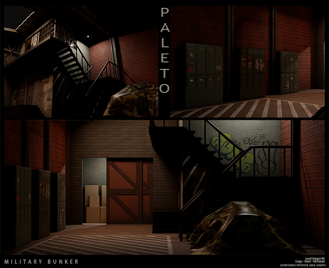 .PALETO.Backdrop: Military Bunker
