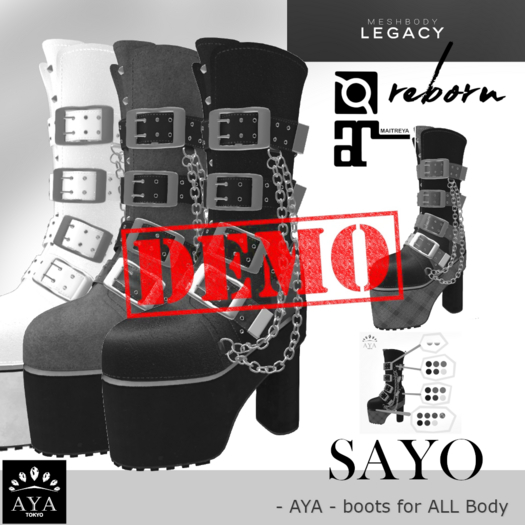 - AYA - boots SAYO DEMO