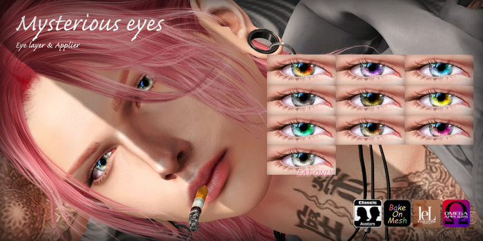 .:.H/D.:. Mysterious eyes // FATPACK [22ACE8]