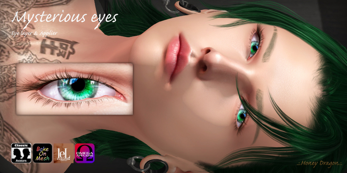 .:.H/D.:. Mysterious eyes // emerald [22ACE15]