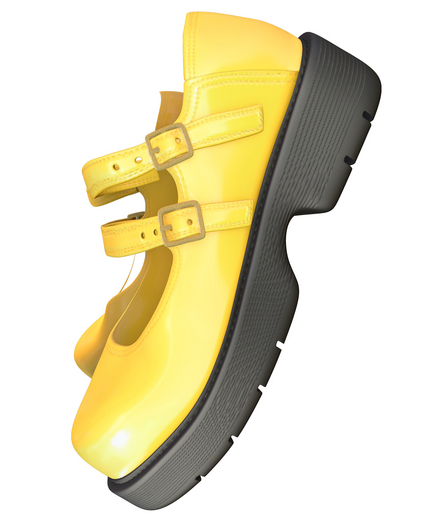 ANNA'[Beth Shoes&Socks]Yellow