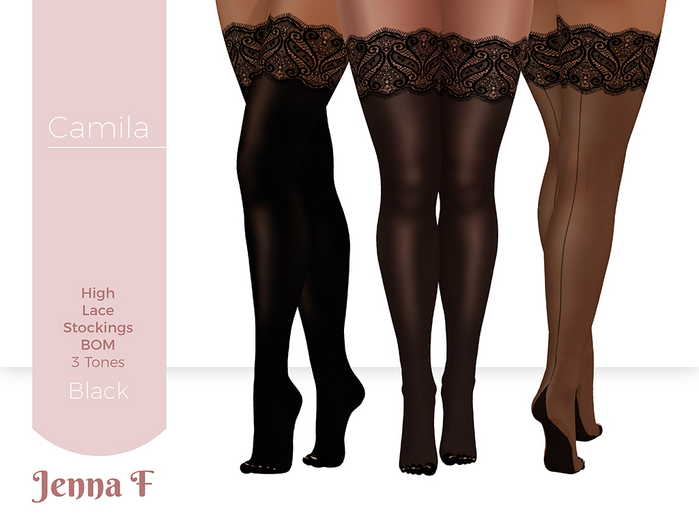 JF - Stocking-Camila-Black