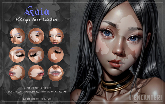 L'ENCANTERI - KAIA Vitiligo Face Edition