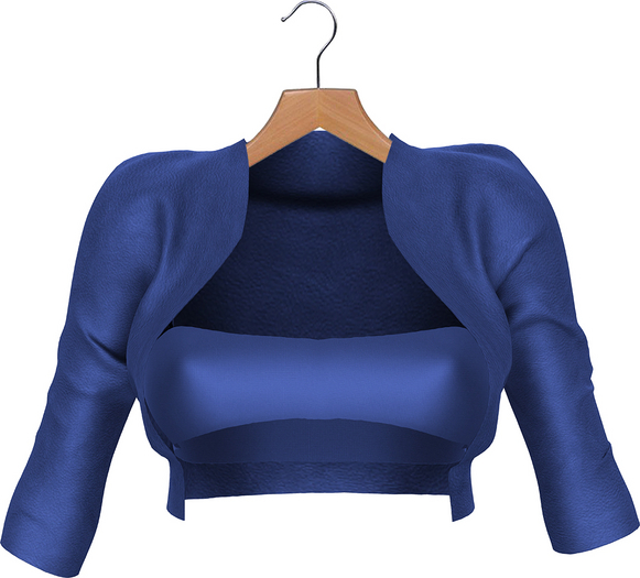 KLEIN"Edna"[REBORN/Kupra/Maitreya/Legacy/Bel-Jacket-Top-Blue