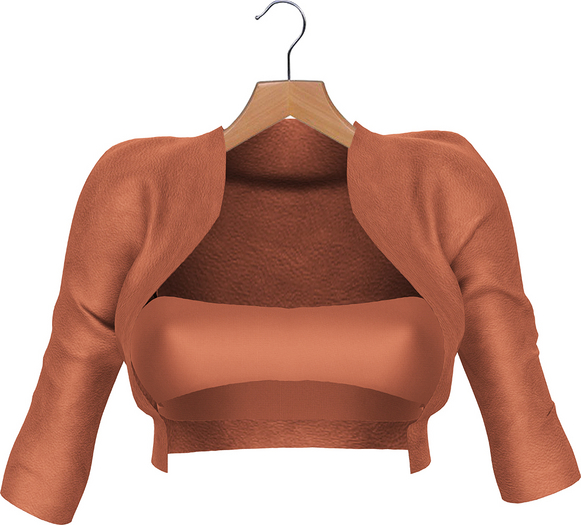 KLEIN"Edna"[REBORN/Kupra/Maitreya/Legacy/Bel-Jacket-Top-Orange