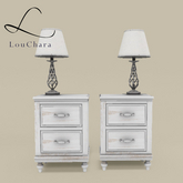 LouChara Leanda Nightstands 