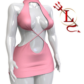 Pink Gemna Dress Reborn