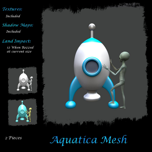 Aquatica Mesh - AM026039 Climbing the Rocket
