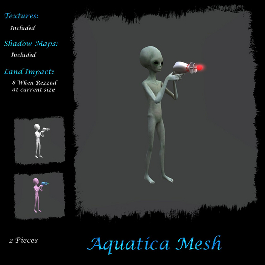 Aquatica Mesh - AM026041 Laser Gun #01