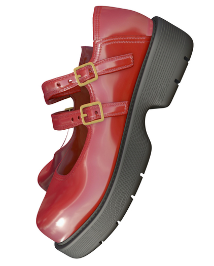 ANNA'[Beth Shoes&Socks]Red