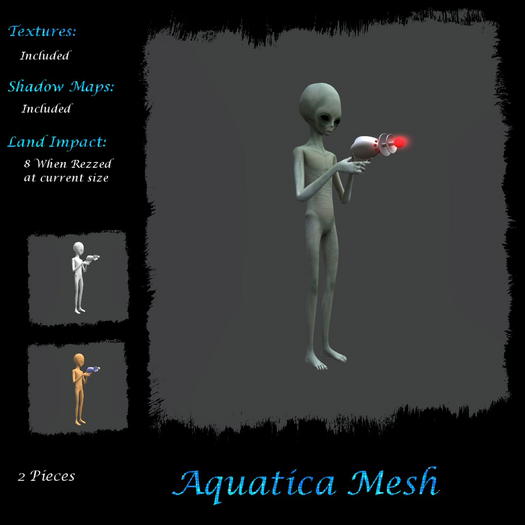 Aquatica Mesh - AM026042 Laser Gun #02