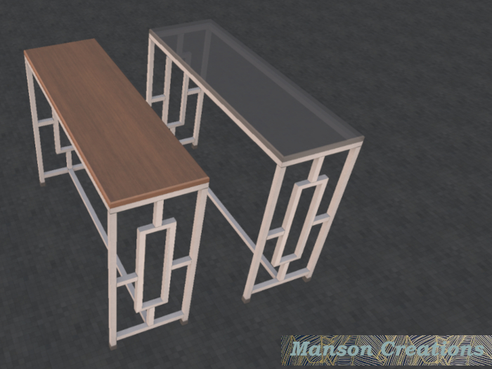 Two Utility Tables