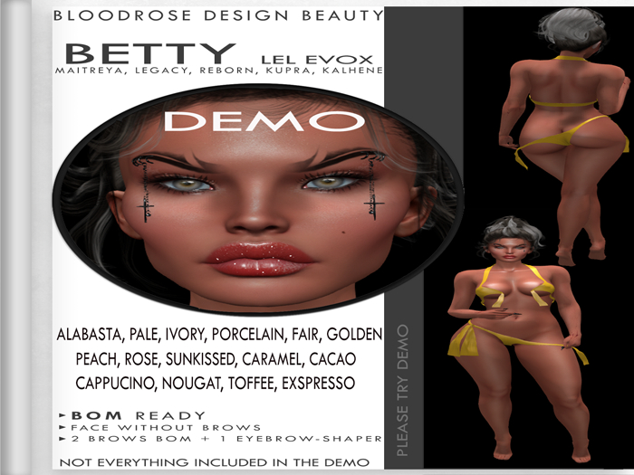 DEMO  BR.EVOX - SKIN BETTY - FATPACK
