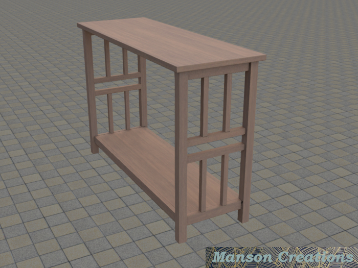 Wooden Console Table