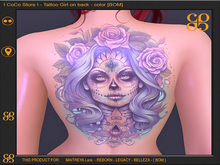 ! CoCo Store ! - Tattoo Girl on back - color [BOM]