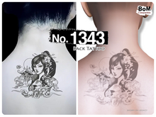 (Back Tattoo) No.1343