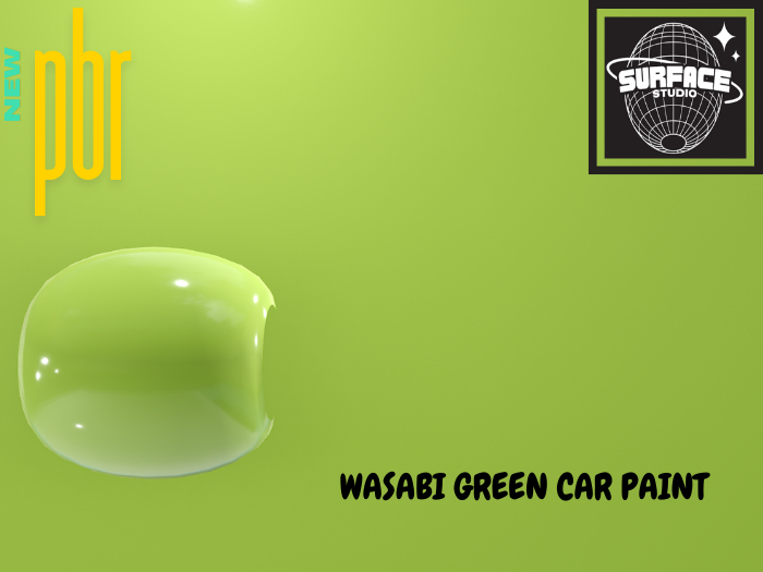 SS- PBR Wasabi Green Car Paint