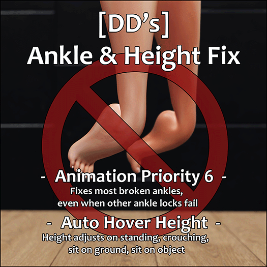 [DD's] Ankle Lock & Height Fix
