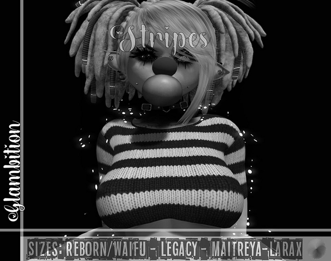 Glambition - Stripe Sweater DEMO