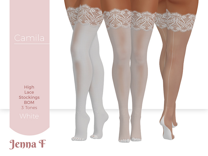 JF - Stocking-Camila-White