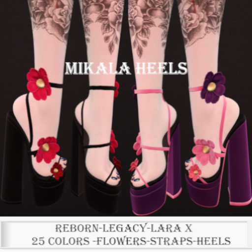 {Chaotic} Mikala Heels {Add Me}