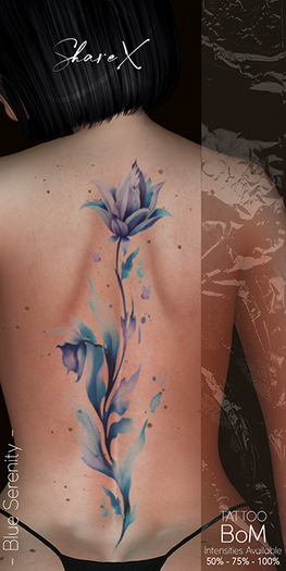 ShareX  Blue Serenity  Tattoo
