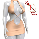 Beige Gemna Dress Waifus