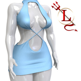 Blue Gemna Dress Waifus