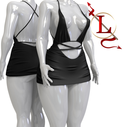 Black Remmy DRESS WAIFUS