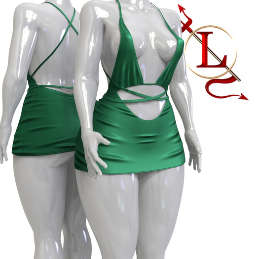 Green Remmy DRESS WAIFUS
