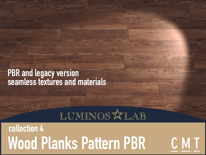 LL Wood Planks Pattern PBR (collection 4) Full Perm