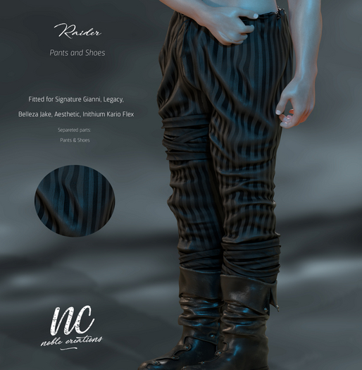 [NC] - Raider Pants & Shoes (Strips)