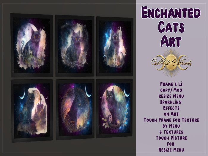)O( GC: Enchanted Cats Art  
