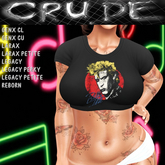 Billy Idol Concert Women's Crop (WTS)  <Wear Me>