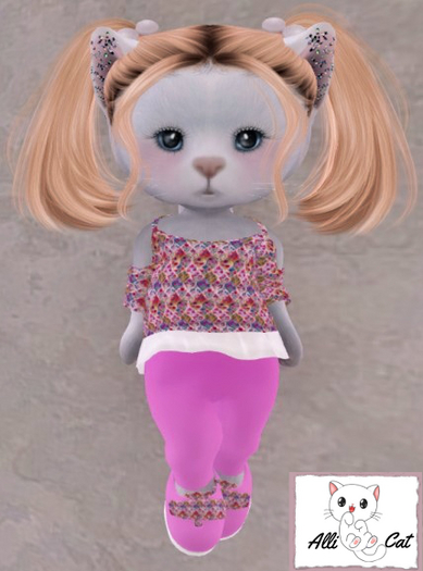 Pink Hippie Off Shoulder Set