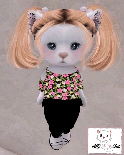 Bee Flower Off the Shoulder Set