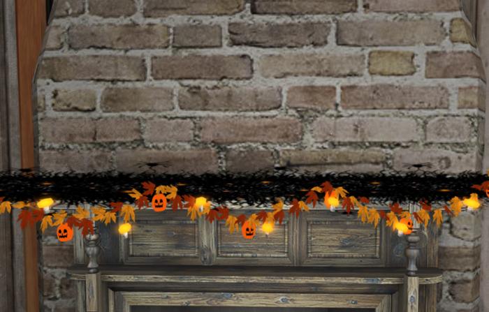 Lighted Halloween Garland