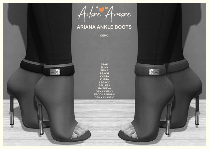 .:Adore:.  Ariana - Suede Ankle Boots - Demo
