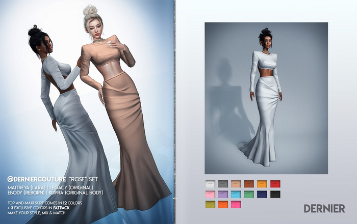 :Dernier: "Rose" Top - FATPACK