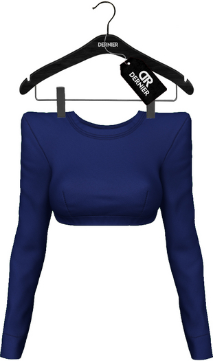 :Dernier: "Rose" Top - Navy