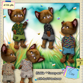 Dinkie * Tommy set 3 * with HUD