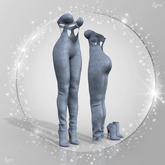 WAIFUS Catsuit Outfit Denim