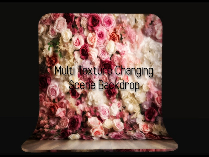 [AE] Photo Backdrop - Lush Blooms 1-3  Multi Texture Changing Scenes