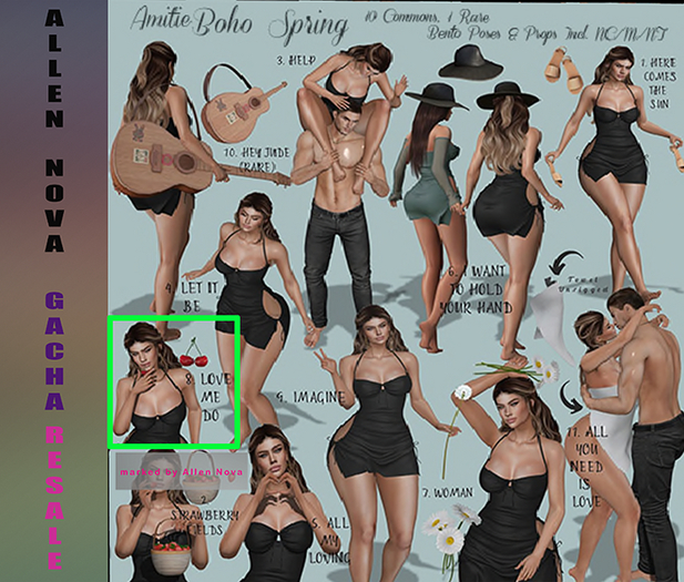 08. Amitie Boho Spring Gacha - SALE !