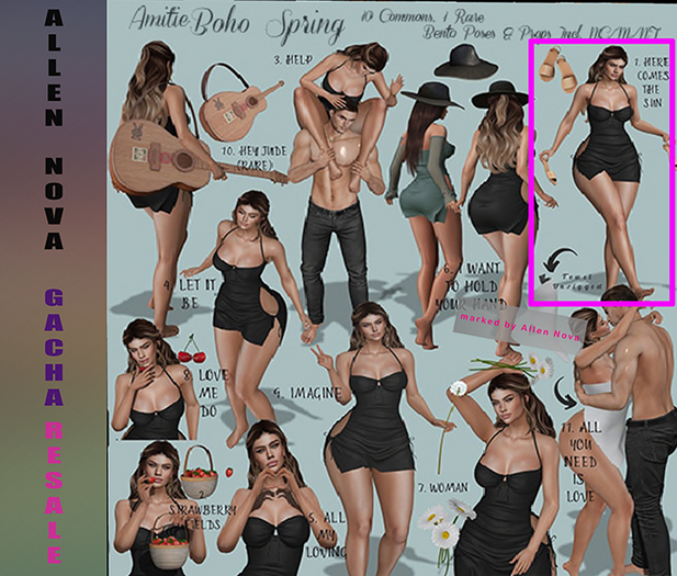 01. Amitie Boho Spring Gacha - SALE !