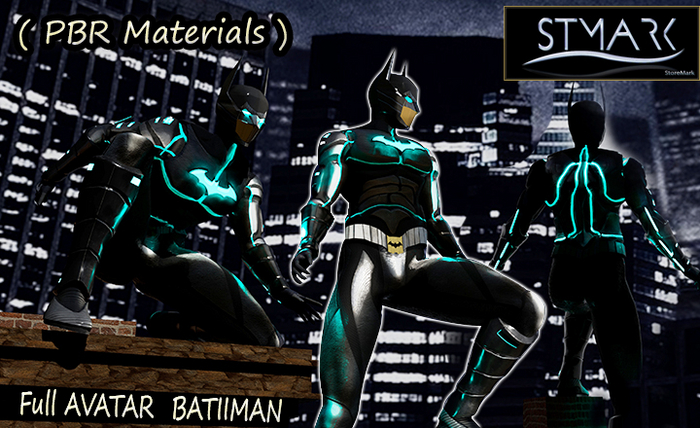 BATIIMAN   [[ Full Avatar]]  [[Material PBR]]